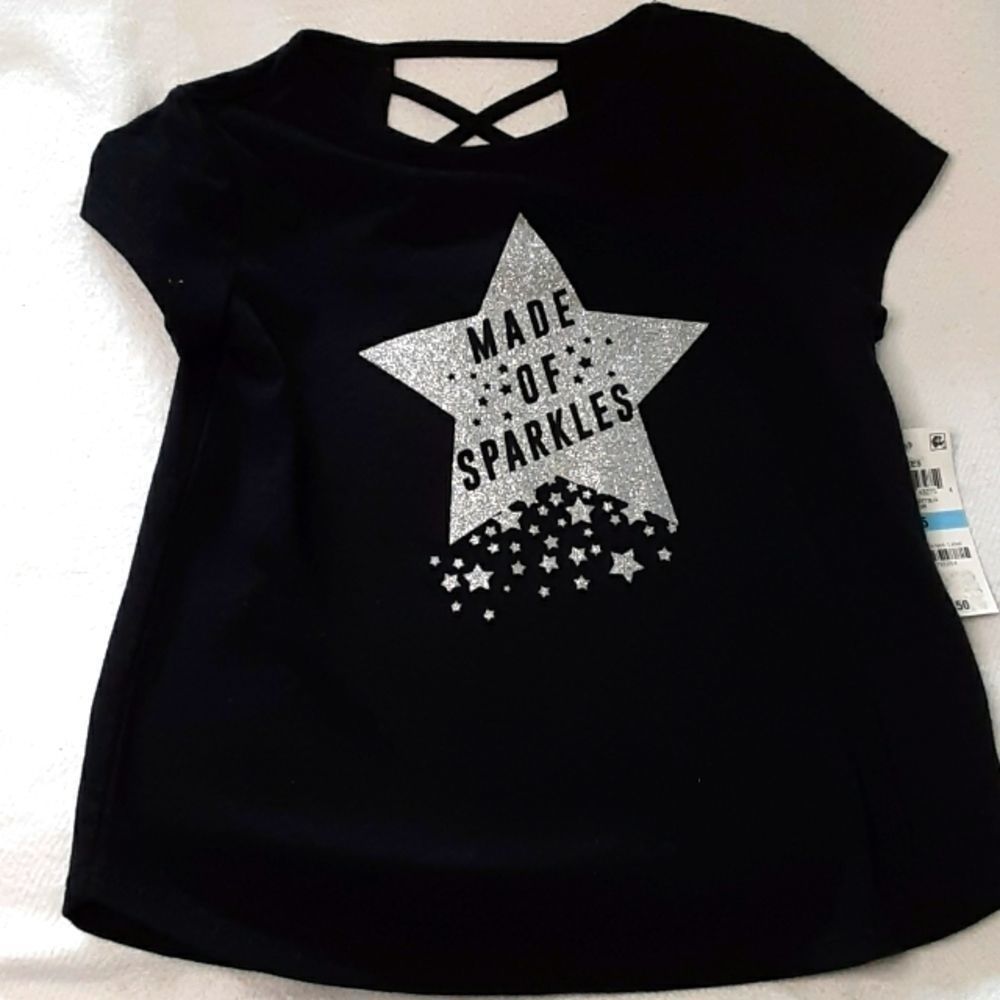 Girls Black T-Shirt